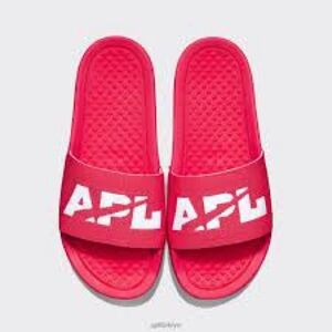 APL Athletic Propulsion Labs - Logo-Embossed TechLoom Slides - Green